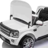 Дитяча акумуляторна машинка Land Rover Discovery Біла