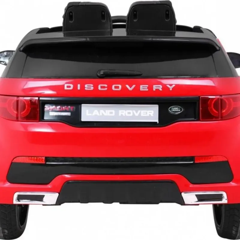 Дитяча акумуляторна машинка Land Rover Discovery Червона Дитяча акумуляторна машинка Land Rover Discovery Червона