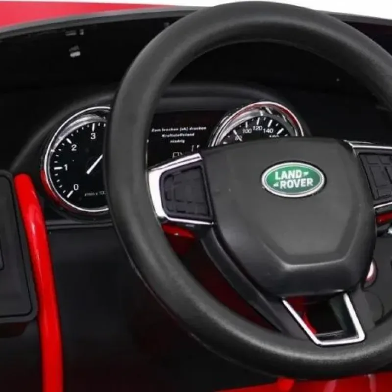 Дитяча акумуляторна машинка Land Rover Discovery Червона Дитяча акумуляторна машинка Land Rover Discovery Червона