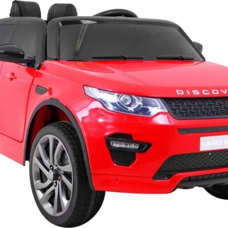 Дитяча акумуляторна машинка Land Rover Discovery Червона Дитяча акумуляторна машинка Land Rover Discovery Червона