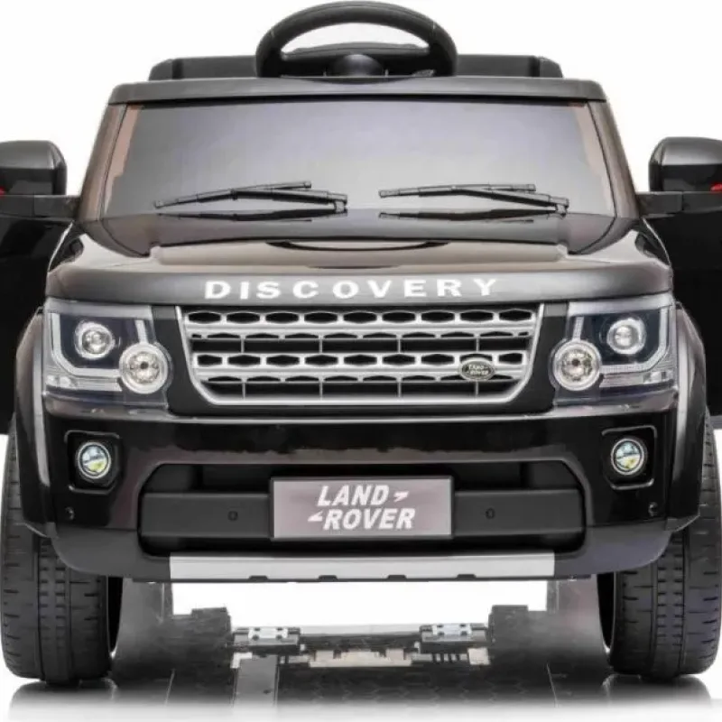 Дитяча акумуляторна машинка Land Rover Discovery Чорна