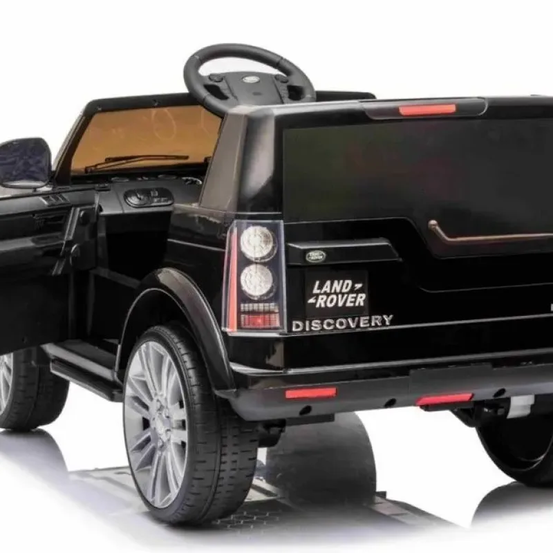 Дитяча акумуляторна машинка Land Rover Discovery Чорна Дитяча акумуляторна машинка Land Rover Discovery Чорна
