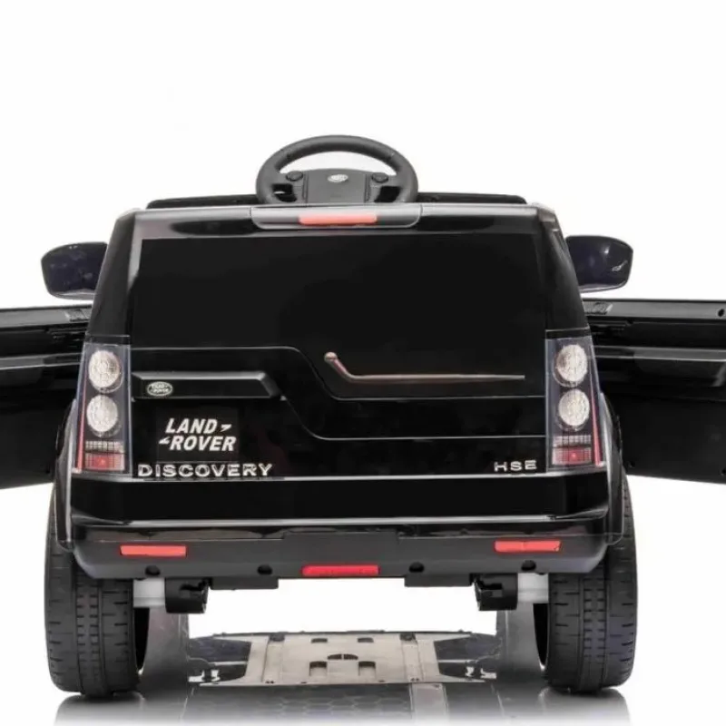 Дитяча акумуляторна машинка Land Rover Discovery Чорна Дитяча акумуляторна машинка Land Rover Discovery Чорна