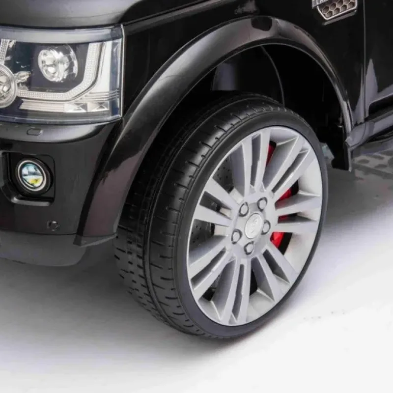 Дитяча акумуляторна машинка Land Rover Discovery Чорна Дитяча акумуляторна машинка Land Rover Discovery Чорна