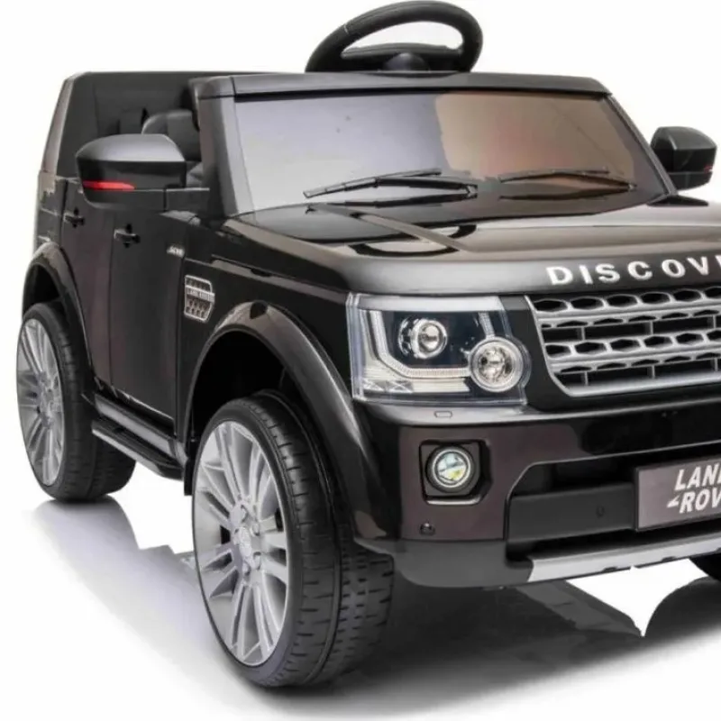 Дитяча акумуляторна машинка Land Rover Discovery Чорна Дитяча акумуляторна машинка Land Rover Discovery Чорна