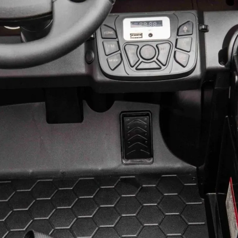 Дитяча акумуляторна машинка Land Rover Discovery Чорна Дитяча акумуляторна машинка Land Rover Discovery Чорна