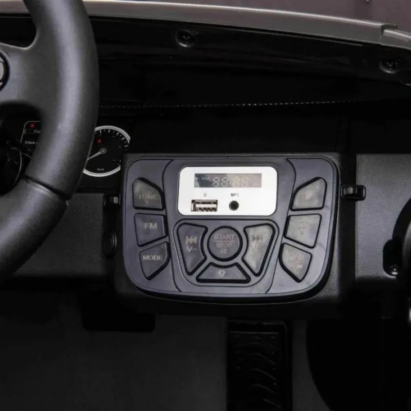 Дитяча акумуляторна машинка Land Rover Discovery Чорна Дитяча акумуляторна машинка Land Rover Discovery Чорна