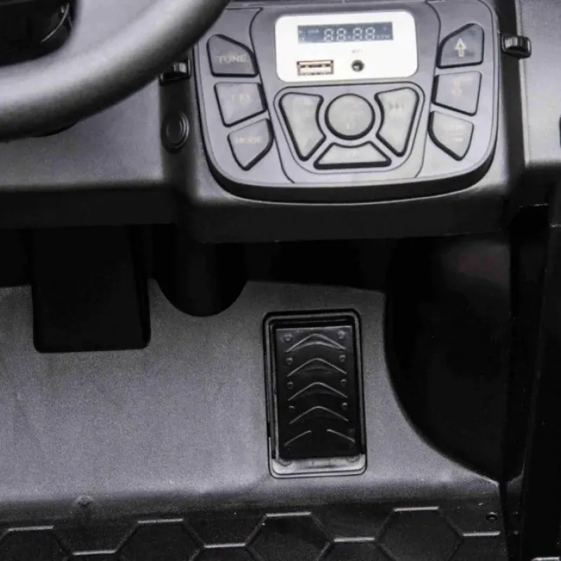 Дитяча акумуляторна машинка Land Rover Discovery Чорна Дитяча акумуляторна машинка Land Rover Discovery Чорна