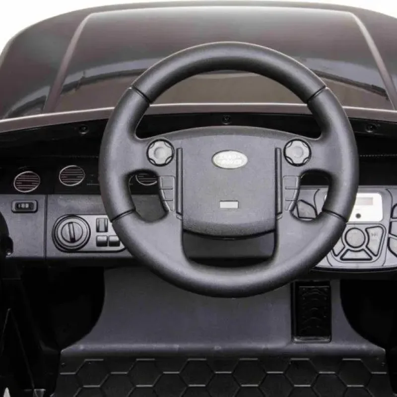 Дитяча акумуляторна машинка Land Rover Discovery Чорна Дитяча акумуляторна машинка Land Rover Discovery Чорна