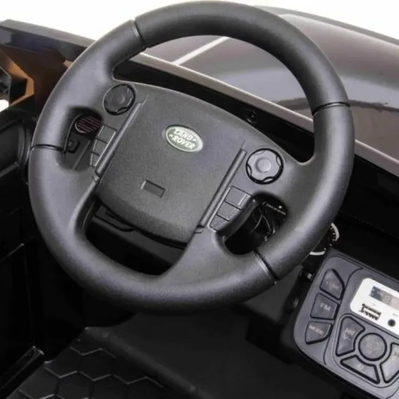Дитяча акумуляторна машинка Land Rover Discovery Чорна Дитяча акумуляторна машинка Land Rover Discovery Чорна