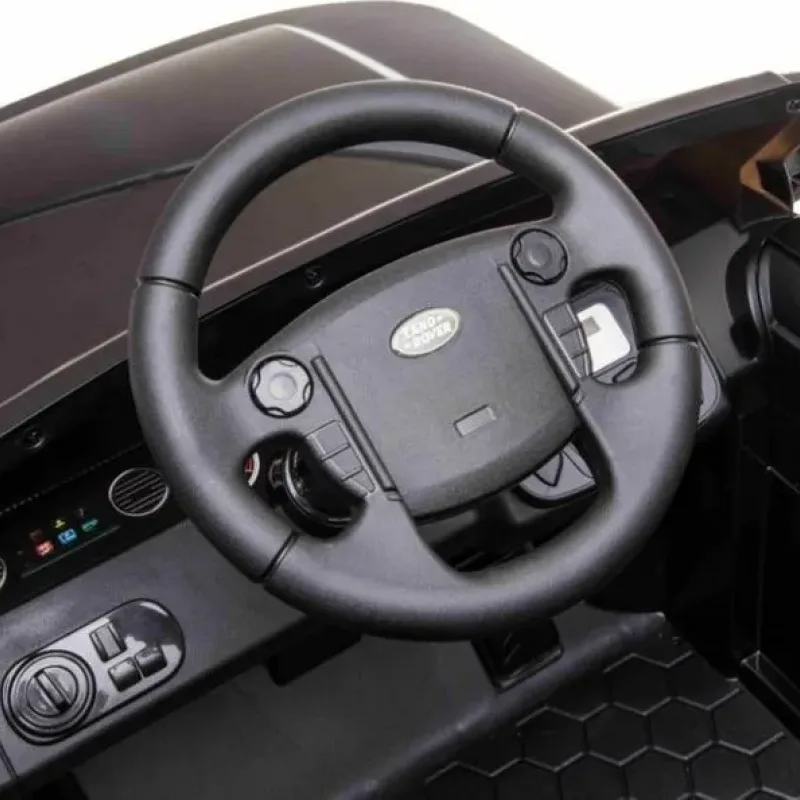 Дитяча акумуляторна машинка Land Rover Discovery Чорна Дитяча акумуляторна машинка Land Rover Discovery Чорна