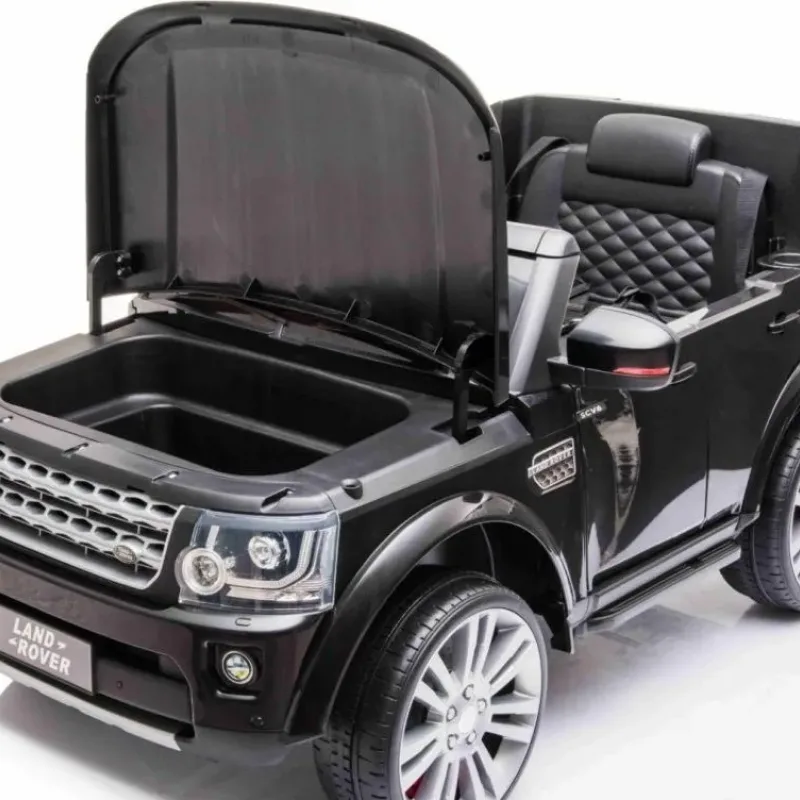 Дитяча акумуляторна машинка Land Rover Discovery Чорна Дитяча акумуляторна машинка Land Rover Discovery Чорна