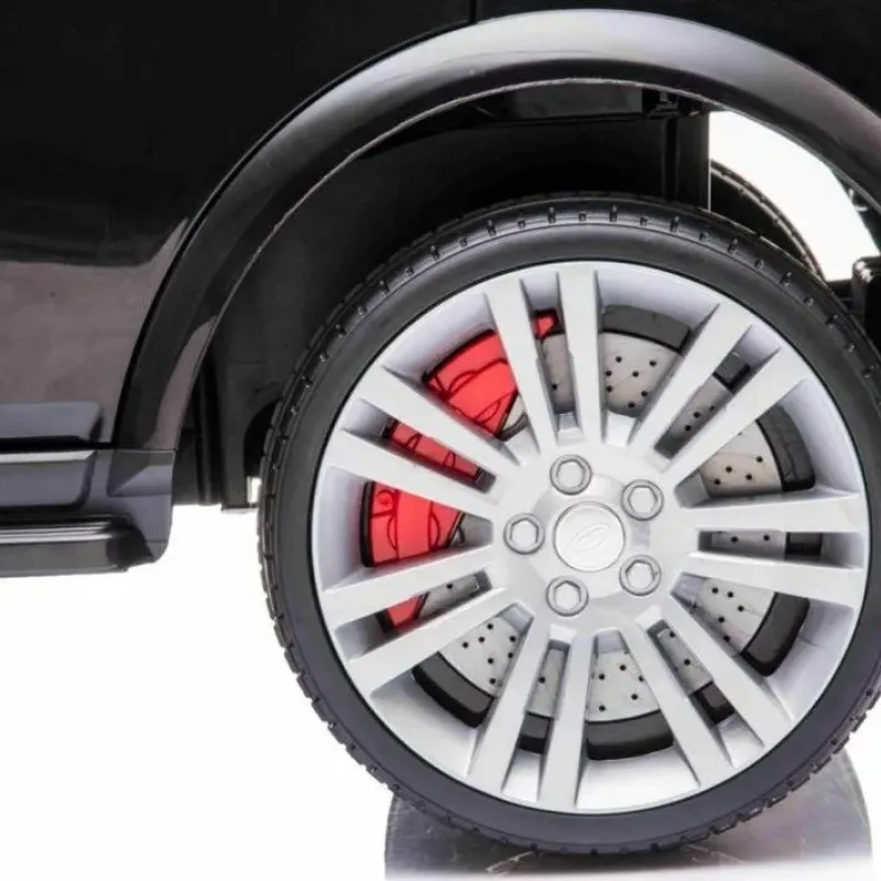Дитяча акумуляторна машинка Land Rover Discovery Чорна Дитяча акумуляторна машинка Land Rover Discovery Чорна