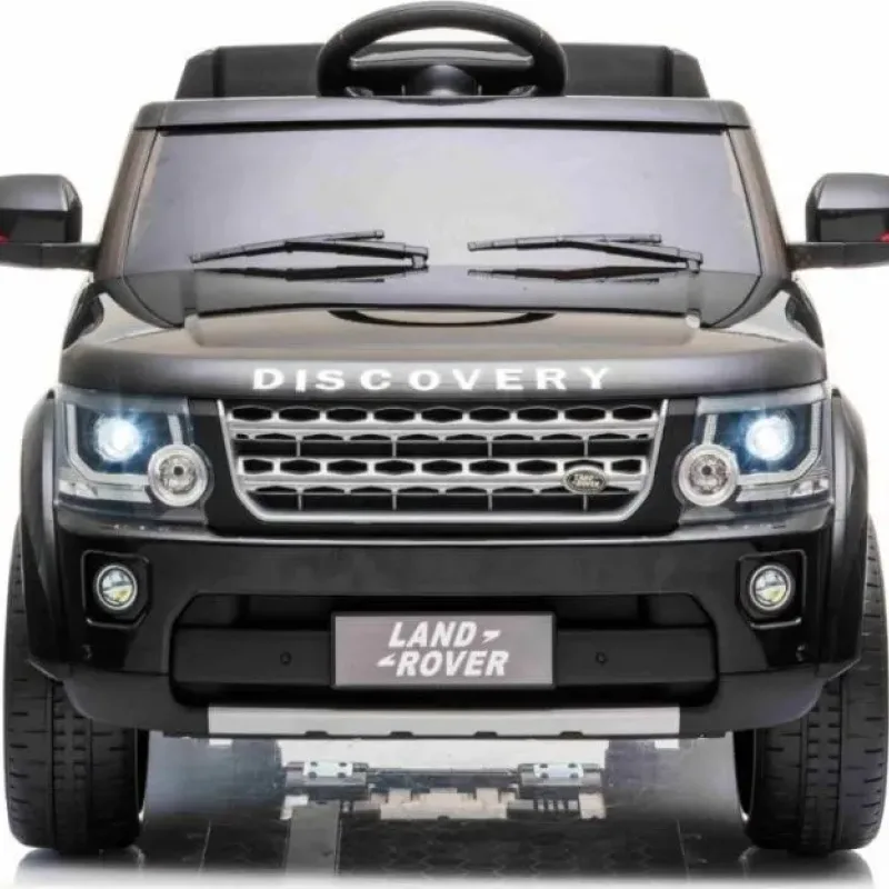 Дитяча акумуляторна машинка Land Rover Discovery Чорна Дитяча акумуляторна машинка Land Rover Discovery Чорна