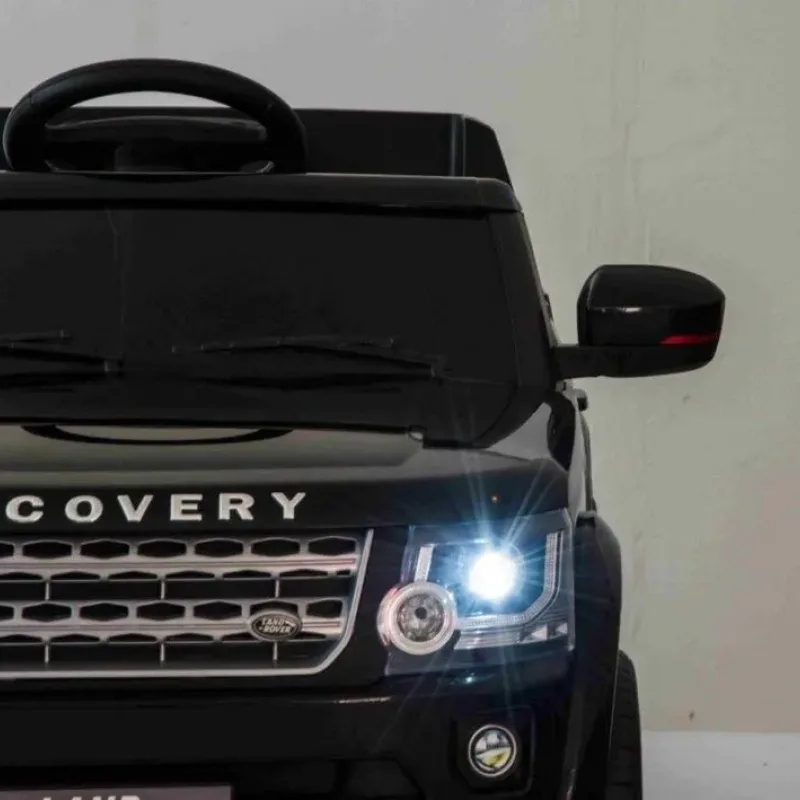 Дитяча акумуляторна машинка Land Rover Discovery Чорна Дитяча акумуляторна машинка Land Rover Discovery Чорна