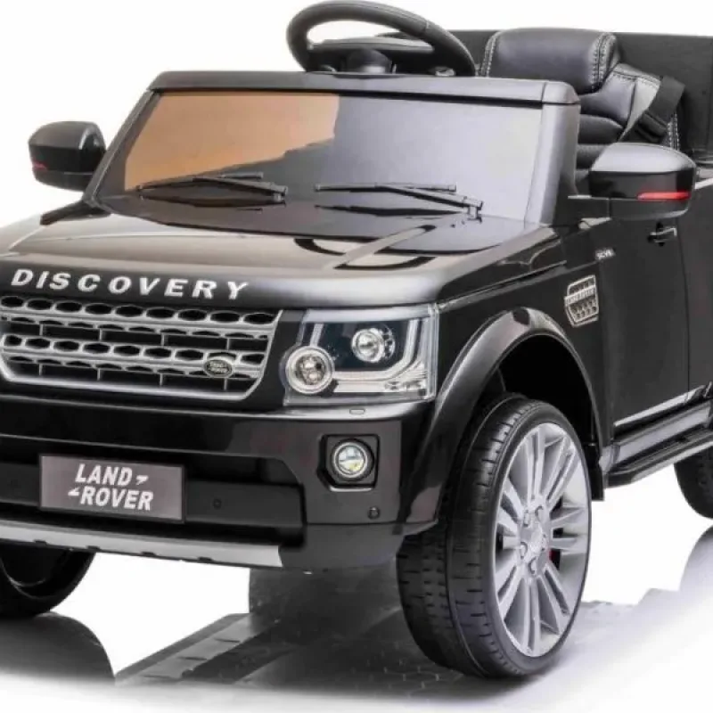 Дитяча акумуляторна машинка Land Rover Discovery Чорна Дитяча акумуляторна машинка Land Rover Discovery Чорна