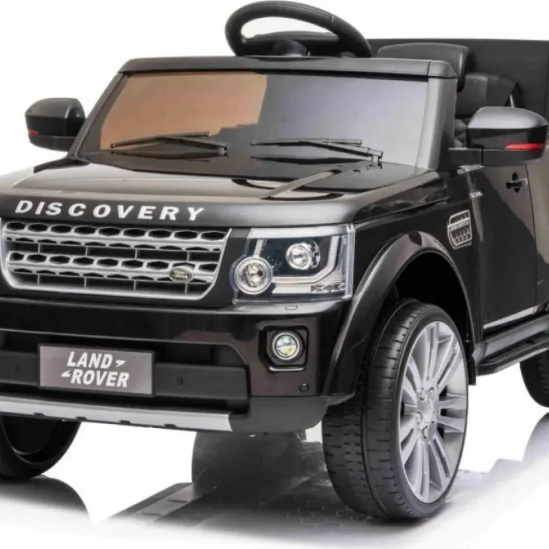 Дитяча акумуляторна машинка Land Rover Discovery Чорна Дитяча акумуляторна машинка Land Rover Discovery Чорна