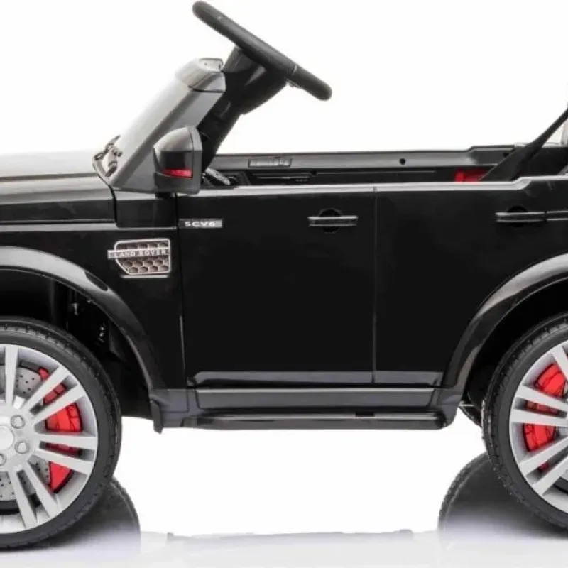 Дитяча акумуляторна машинка Land Rover Discovery Чорна Дитяча акумуляторна машинка Land Rover Discovery Чорна