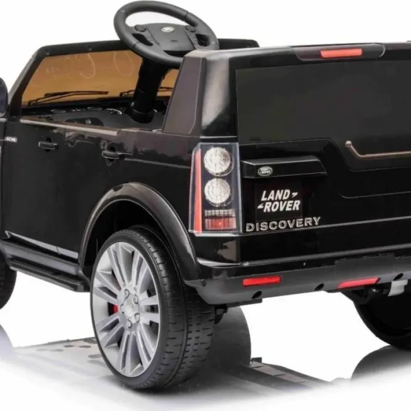 Дитяча акумуляторна машинка Land Rover Discovery Чорна Дитяча акумуляторна машинка Land Rover Discovery Чорна