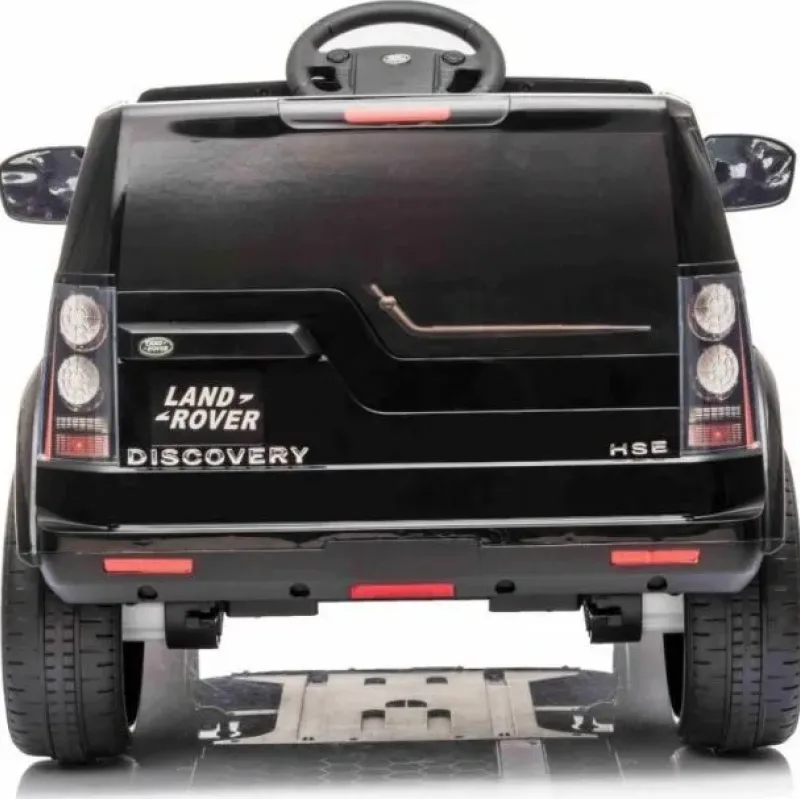 Дитяча акумуляторна машинка Land Rover Discovery Чорна Дитяча акумуляторна машинка Land Rover Discovery Чорна