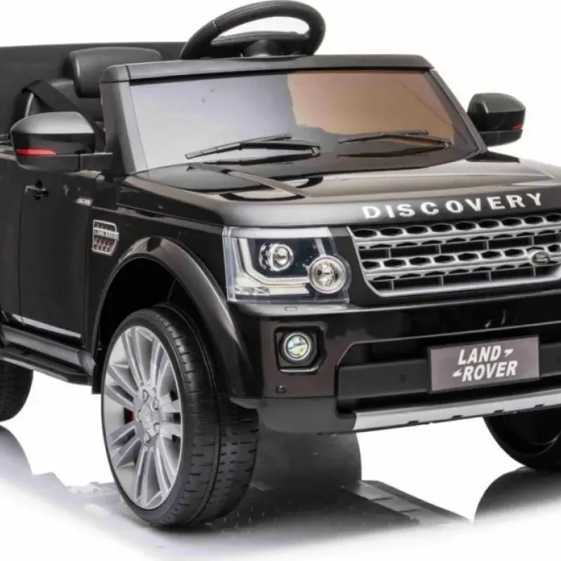 Дитяча акумуляторна машинка Land Rover Discovery Чорна Дитяча акумуляторна машинка Land Rover Discovery Чорна
