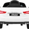 Дитяча акумуляторна машинка Maserati Ghibli Біла Дитяча акумуляторна машинка Maserati Ghibli Біла