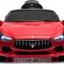 Дитяча акумуляторна машинка Maserati Ghibli на акумуляторі Червона