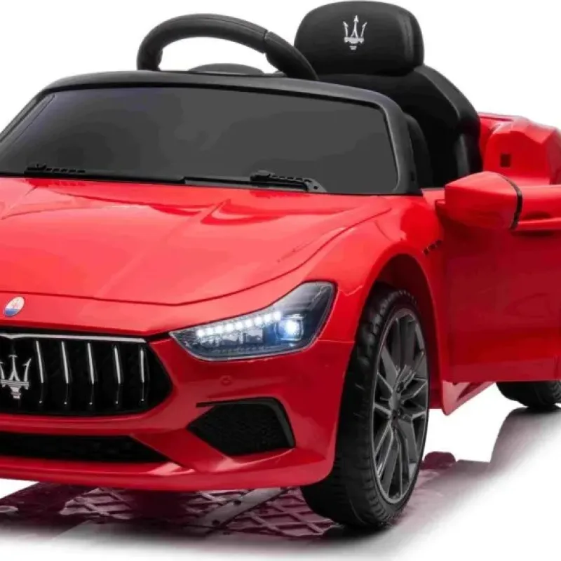Дитяча акумуляторна машинка Maserati Ghibli на акумуляторі Червона Дитяча акумуляторна машинка Maserati Ghibli на акумуляторі Червона