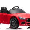 Дитяча акумуляторна машинка Maserati Ghibli на акумуляторі Червона