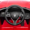 Дитяча акумуляторна машинка Maserati Ghibli на акумуляторі Червона