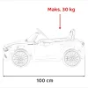 Дитяча акумуляторна машинка Maserati Ghibli на акумуляторі Червона