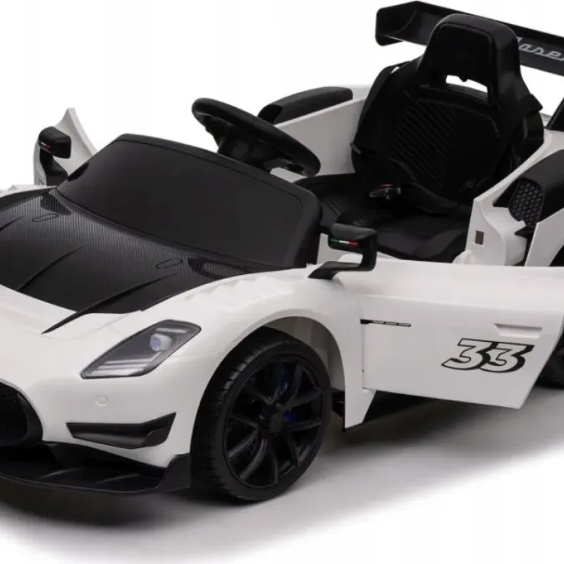 Дитяча акумуляторна машинка Maserati MC20 GT2 Біла Дитяча акумуляторна машинка Maserati MC20 GT2 Біла