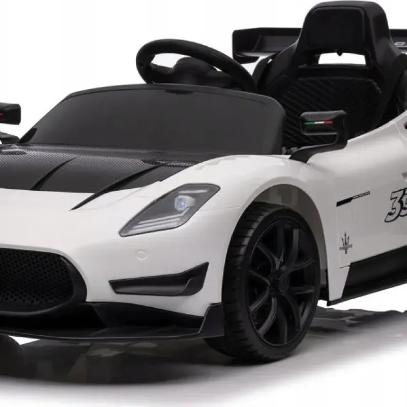 Дитяча акумуляторна машинка Maserati MC20 GT2 Біла Дитяча акумуляторна машинка Maserati MC20 GT2 Біла