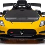 Дитяча акумуляторна машинка Maserati MC20 GT2 Жовта