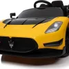 Дитяча акумуляторна машинка Maserati MC20 GT2 Жовта Дитяча акумуляторна машинка Maserati MC20 GT2 Жовта