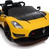 Дитяча акумуляторна машинка Maserati MC20 GT2 Жовта Дитяча акумуляторна машинка Maserati MC20 GT2 Жовта