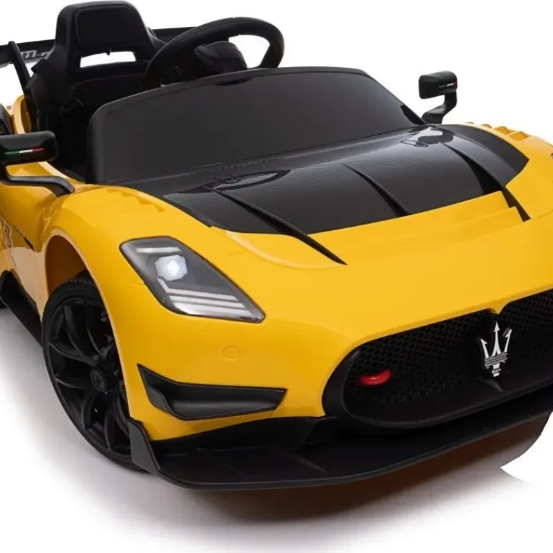 Дитяча акумуляторна машинка Maserati MC20 GT2 Жовта Дитяча акумуляторна машинка Maserati MC20 GT2 Жовта