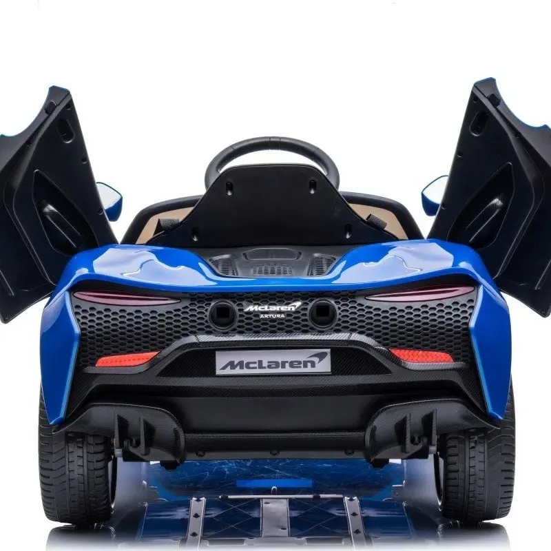 Дитяча акумуляторна машинка McLaren Artura на акумуляторі Синя Дитяча акумуляторна машинка McLaren Artura на акумуляторі Синя