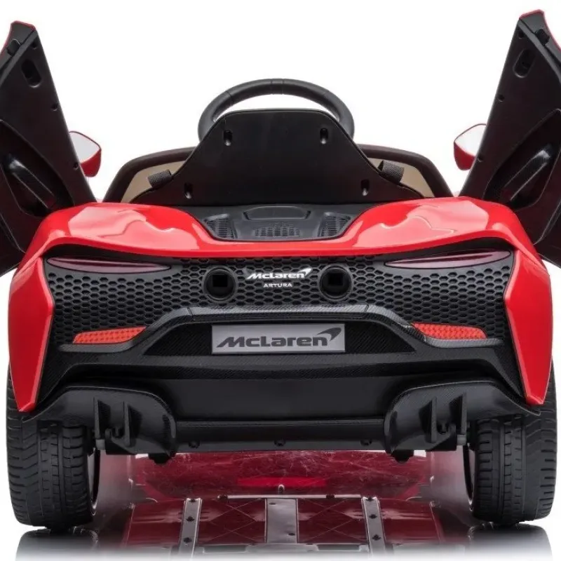 Дитяча акумуляторна машинка McLaren Artura Червона
