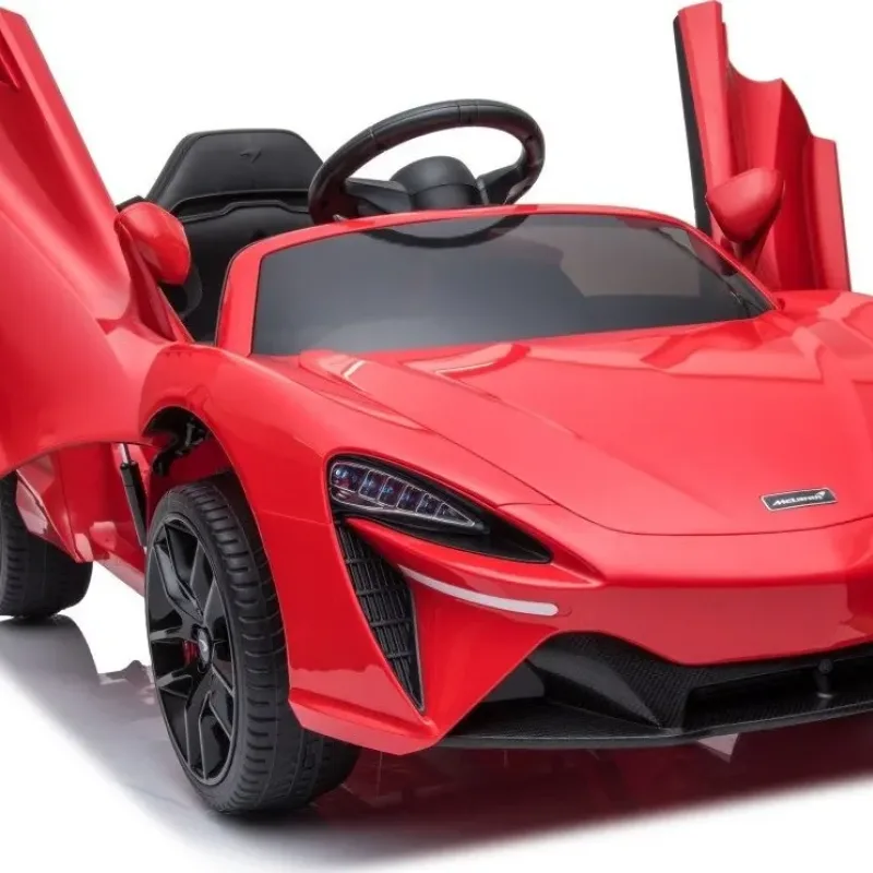 Дитяча акумуляторна машинка McLaren Artura Червона