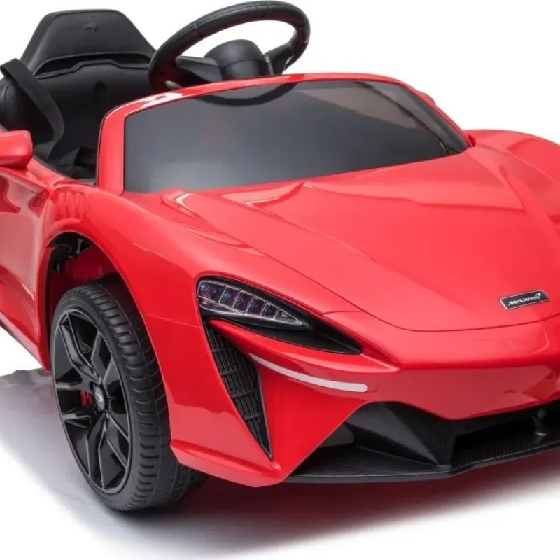 Дитяча акумуляторна машинка McLaren Artura Червона