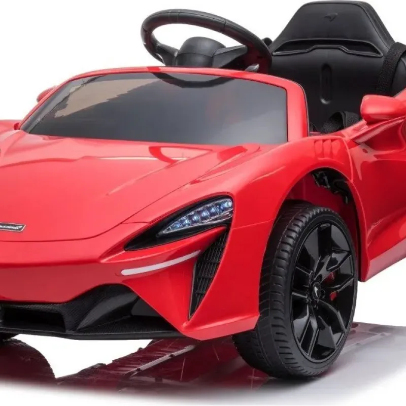 Дитяча акумуляторна машинка McLaren Artura Червона