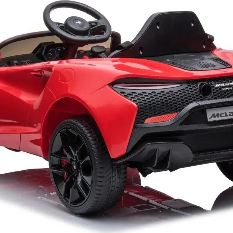 Дитяча акумуляторна машинка McLaren Artura Червона