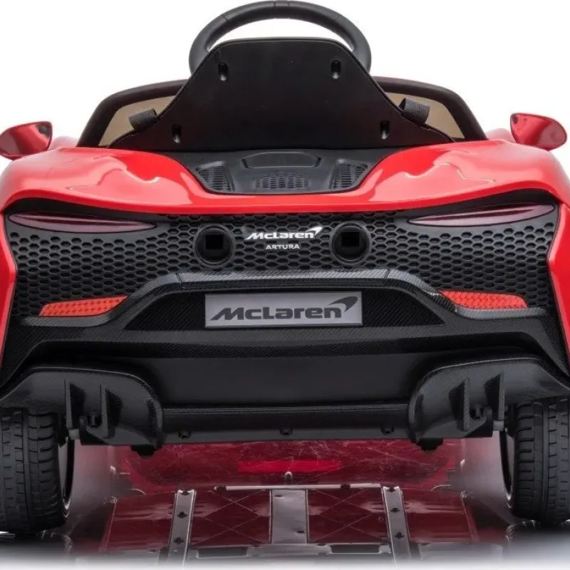 Дитяча акумуляторна машинка McLaren Artura Червона