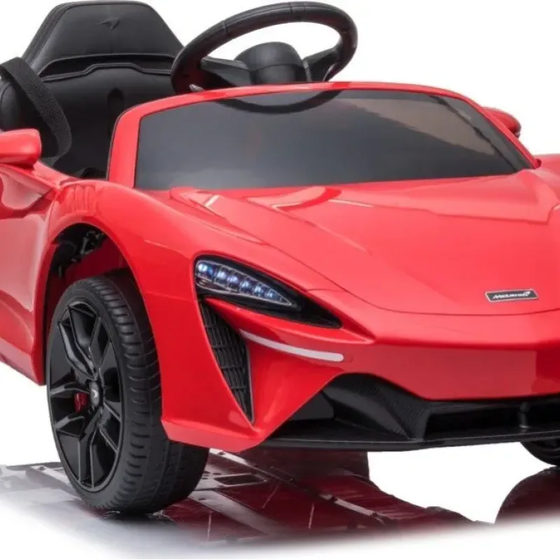 Дитяча акумуляторна машинка McLaren Artura Червона