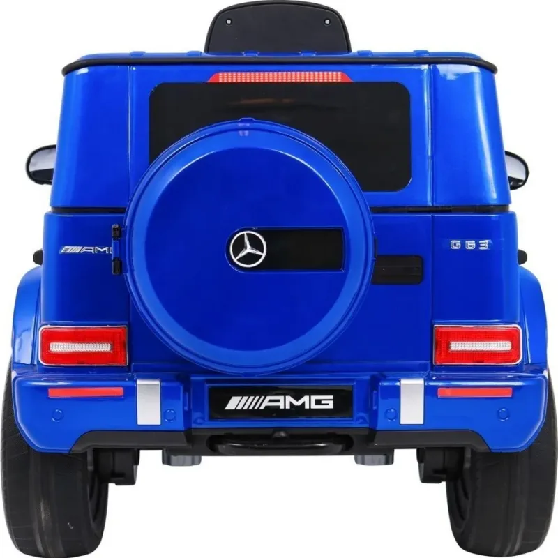 Дитяча акумуляторна машинка Mercedes AMG G63 Синя Дитяча акумуляторна машинка Mercedes AMG G63 Синя