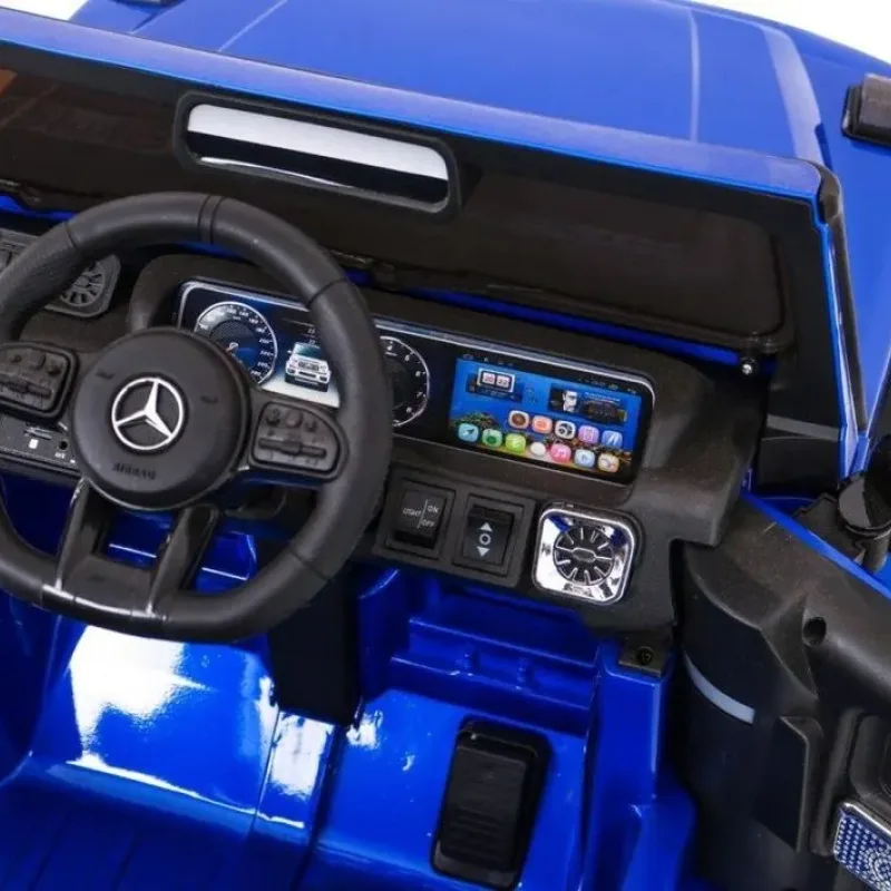 Дитяча акумуляторна машинка Mercedes AMG G63 Синя Дитяча акумуляторна машинка Mercedes AMG G63 Синя