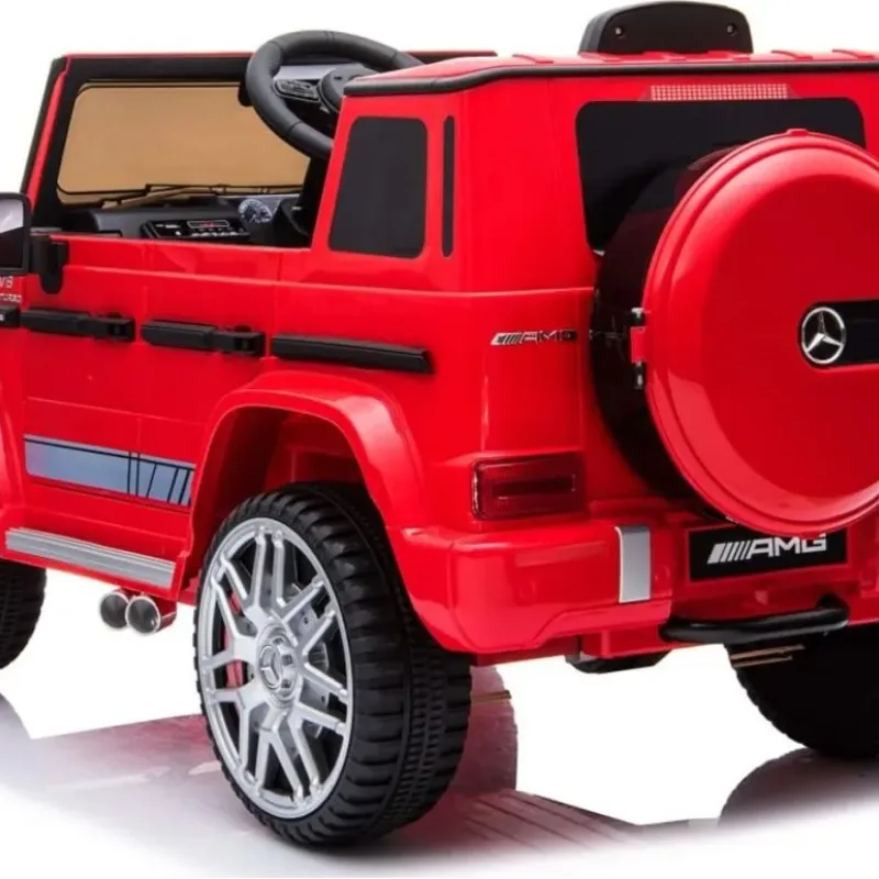 Дитяча акумуляторна машинка Mercedes AMG G63 Червона