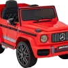 Дитяча акумуляторна машинка Mercedes AMG G63 Червона