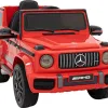 Дитяча акумуляторна машинка Mercedes AMG G63 Червона